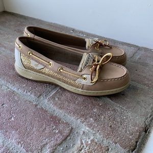 Golden Glitter Sperry’s